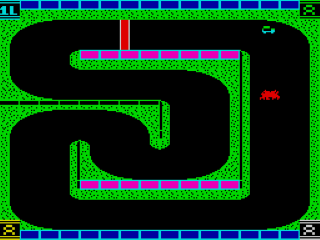 3D Stock Cars II screenshot 3 for ZX Spectrum